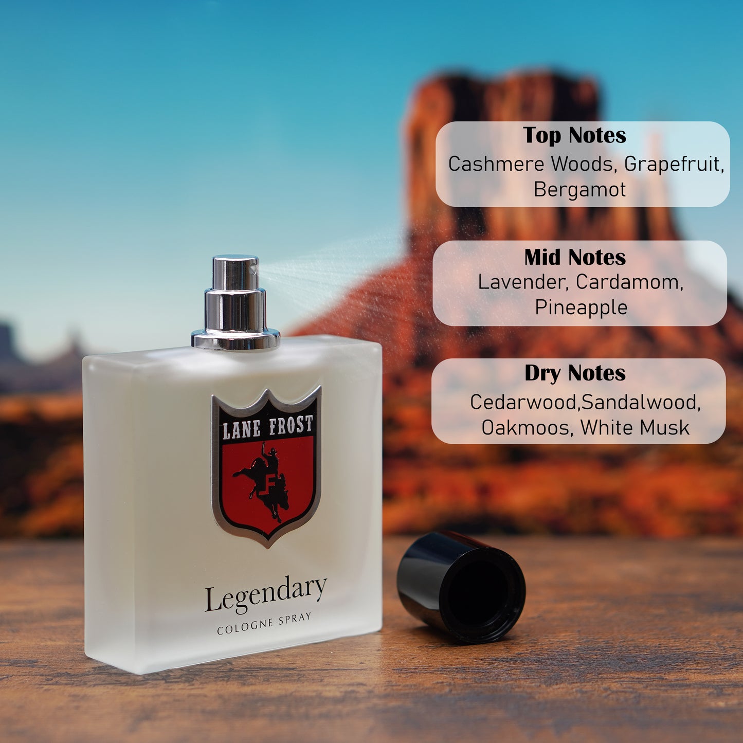 Lane Frost Legendary Frosted Cologne Tester